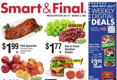 Smart & Final (AZ, CA) Weekly Ad Flyer July 26 to August 2