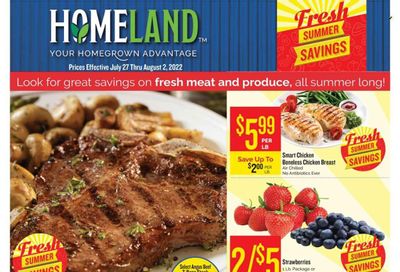 Homeland (OK, TX) Weekly Ad Flyer July 27 to August 3