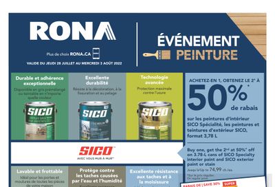 Rona (QC) Flyer July 28 to August 3