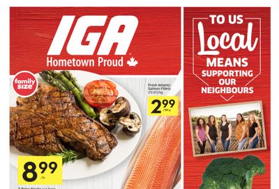 IGA (SK, MB & ON) Flyer July 28 to August 3