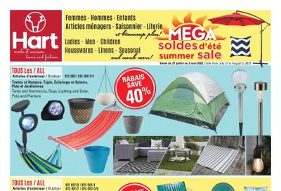 Hart Stores Flyer July 27 to August 2