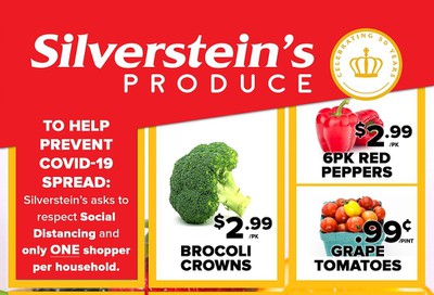 Silverstein's Produce Flyer April 7 to 11