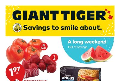 Giant Tiger (Atlantic) Flyer July 27 to August 2