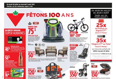 Canadian Tire (QC) Flyer July 28 to August 3