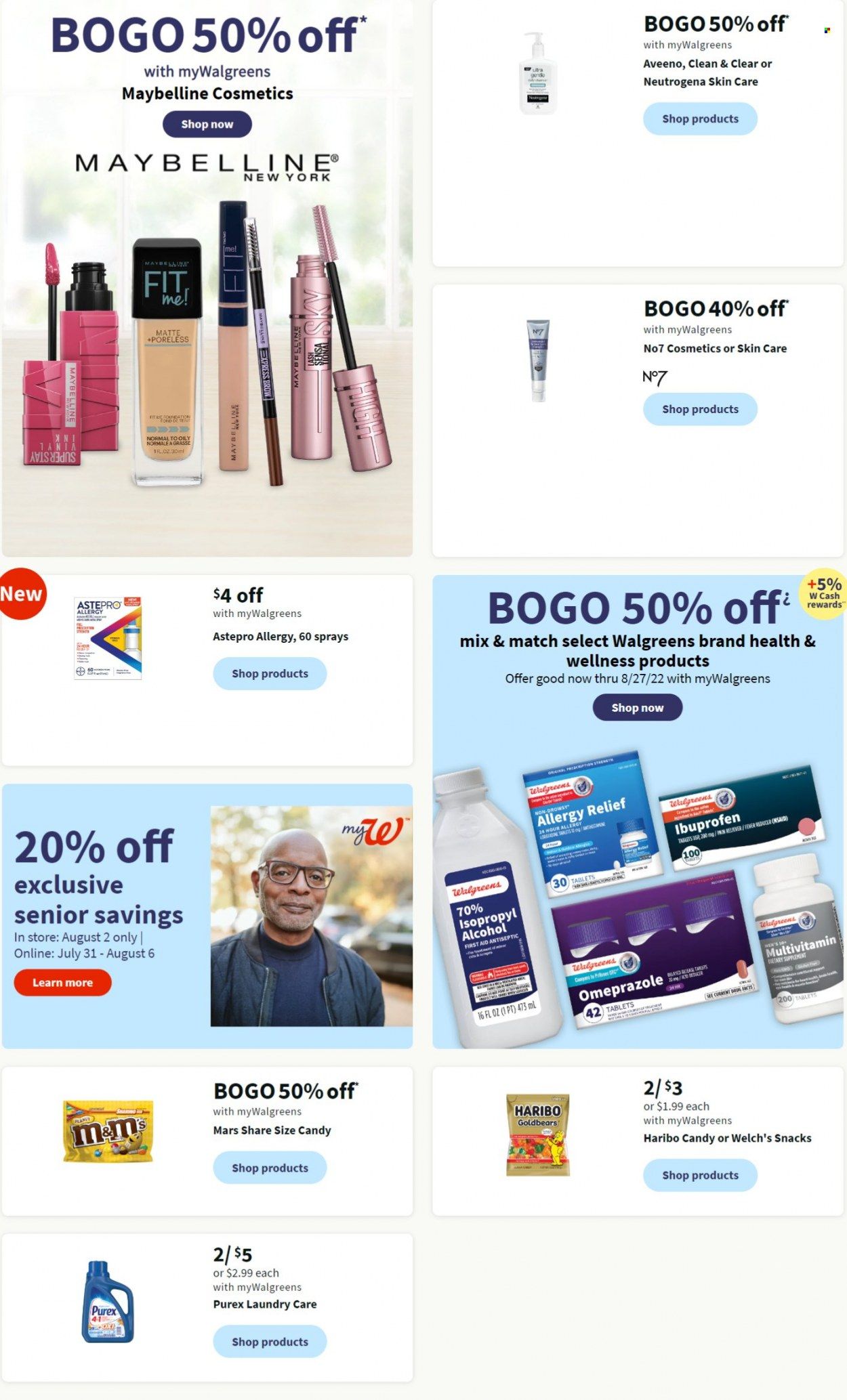 Walgreens Weekly Ad Flyer July 27 to August 3