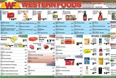 Western Foods Flyer July 27 to August 2