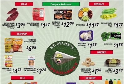 St. Mary's Supermarket Flyer July 27 to August 2