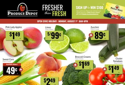 Produce Depot Flyer July 27 to August 2