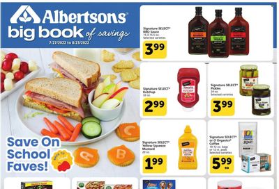 Albertsons (CA, ID, LA, MT, OR, TX, WA) Weekly Ad Flyer Specials July 27 to August 23, 2022