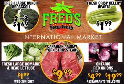 Fred's Farm Fresh Flyer July 27 to August 2