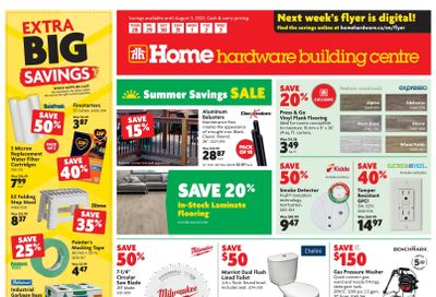 Home Hardware Building Centre (Atlantic) Flyer July 28 to August 3