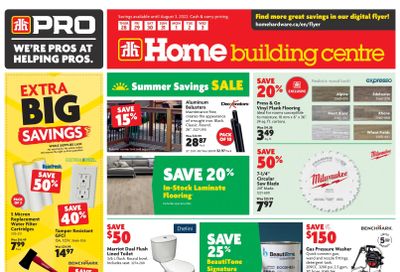 Home Building Centre (ON) Flyer July 28 to August 3
