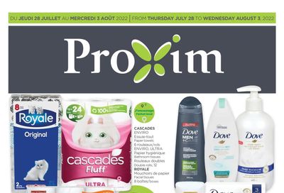 Proxim Flyer July 28 to August 3