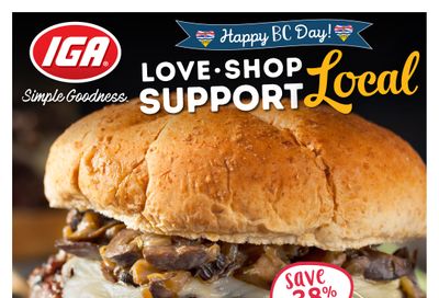 IGA Stores of BC Flyer July 29 to August 4