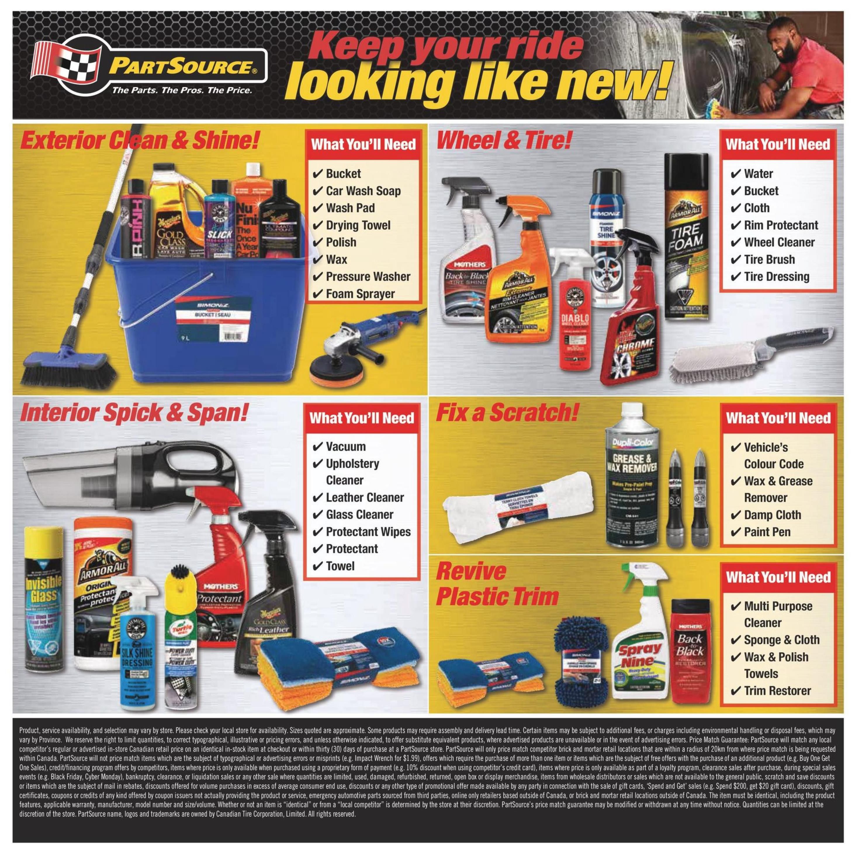PartSource Flyer July 29 to 31