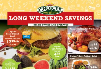 Choices Market Flyer July 28 to August 3