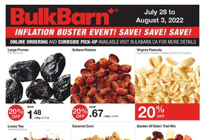 Bulk Barn Flyer July 28 to August 3