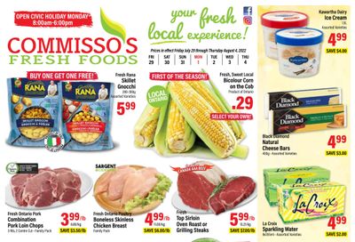 Commisso's Fresh Foods Flyer July 29 to August 4