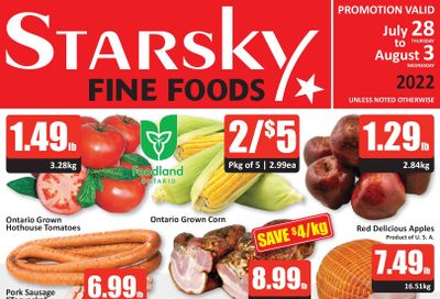 Starsky Foods Flyer July 28 to August 3