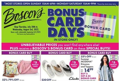 Boscov's (CT, DE, MD, NJ, NY, PA) Weekly Ad Flyer July 28 to August 4