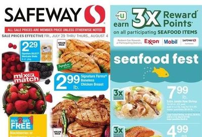 Safeway (MD, VA) Weekly Ad Flyer July 28 to August 4