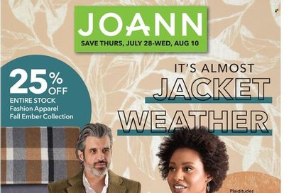 JOANN Weekly Ad Flyer July 28 to August 4