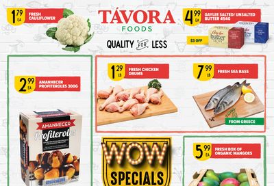 Tavora Foods Flyer July 25 to 31