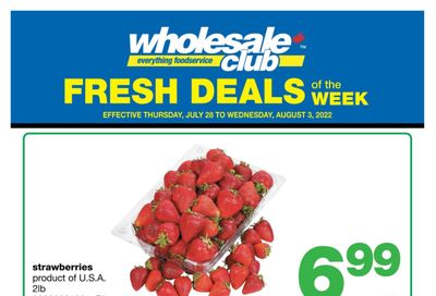 Wholesale Club (ON) Fresh Deals of the Week Flyer July 28 to August 3