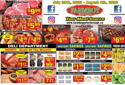 Farmboy Peterborough Flyer July 29 to August 4