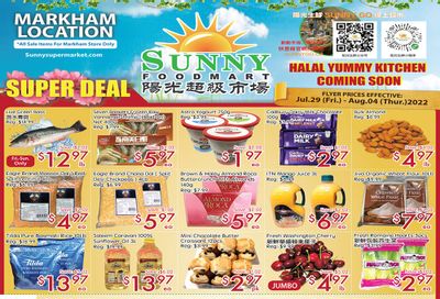 Sunny Foodmart (Markham) Flyer July 29 to August 4