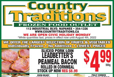 Country Traditions Flyer July 28 to August 4