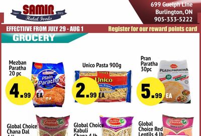 Samir Supermarket Flyer July 29 to August 1