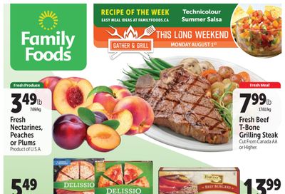 Family Foods Flyer July 29 to August 4