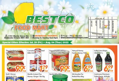 BestCo Food Mart (Etobicoke) Flyer July 29 to August 4