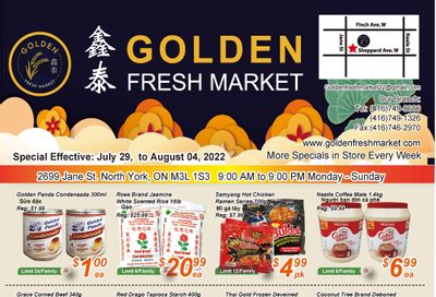 Golden Fresh Market Flyer July 29 to August 4