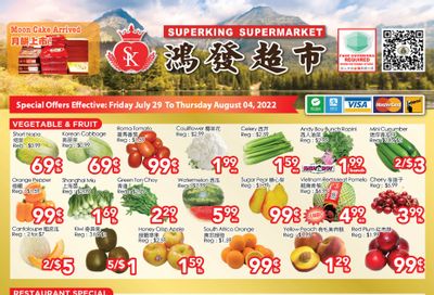 Superking Supermarket (North York) Flyer July 29 to August 4