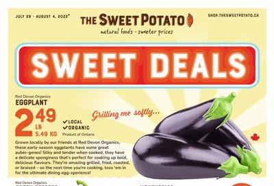 The Sweet Potato Flyer July 29 to August 4