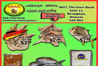 Asian Cash & Carry Flyer July 29 to August 4