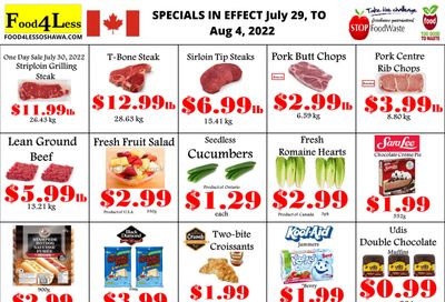 Food 4 Less (Oshawa) Flyer July 29 to August 4