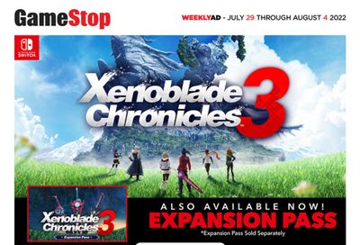 GameStop Flyer July 29 to August 4