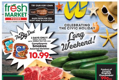 Fresh Market Foods Flyer July 29 to August 4