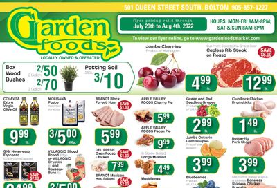 Garden Foods Flyer July 29 to August 4
