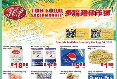 Top Food Supermarket Flyer July 29 to August 4
