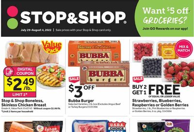 Stop & Shop (NY) Weekly Ad Flyer July 29 to August 5