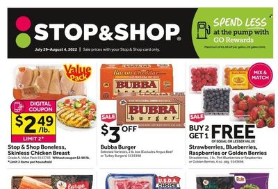 Stop & Shop (RI) Weekly Ad Flyer July 29 to August 5