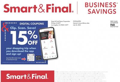 Smart & Final (AZ, CA) Weekly Ad Flyer July 29 to August 5