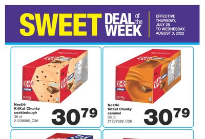 Wholesale Club Sweet Deal of the Week Flyer July 28 to August 3