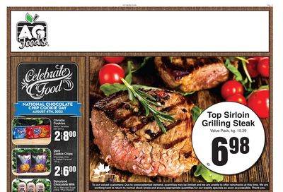 AG Foods Flyer July 31 to August 6