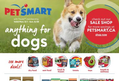 PetSmart Flyer August 1 to 28