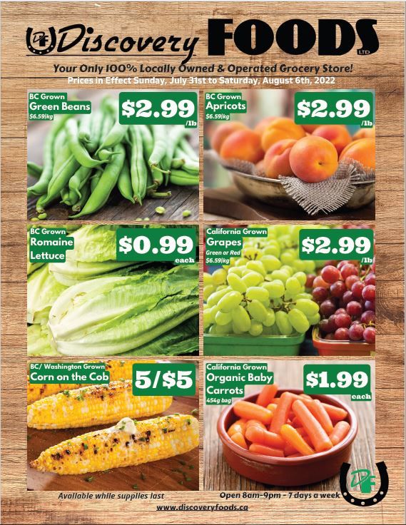 Discovery Foods Flyer July 31 to August 6